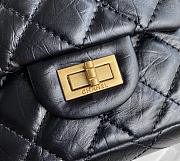 Chanel Mini Reissue Phone Crossbody Bag In Black Size 17x13x5.5cm - 3