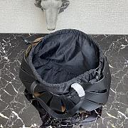 Bottega Veneta The Shell Bag In Black 65157 Size 40×12×25cm - 5