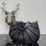 Bottega Veneta The Shell Bag In Black 65157 Size 40×12×25cm - 6