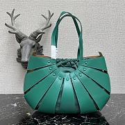 Bottega Veneta The Shell Bag In Blue 65157 Size 40×12×25cm - 1