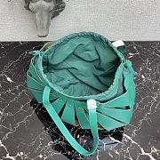 Bottega Veneta The Shell Bag In Blue 65157 Size 40×12×25cm - 5