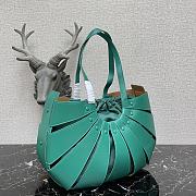 Bottega Veneta The Shell Bag In Blue 65157 Size 40×12×25cm - 4