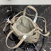 Bottega Veneta The Shell Bag In Grey 65157 Size 40×12×25cm - 4