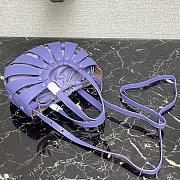 Bottega Veneta The Shell Bag In Purple 65157 Size 40×12×25cm - 3