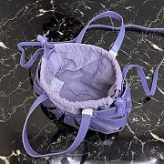 Bottega Veneta The Shell Bag In Purple 65157 Size 40×12×25cm - 6
