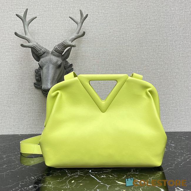Bottega Veneta Medium Point Top-Handle Bag In Neon 65244 Size 35x12x6.5cm - 1