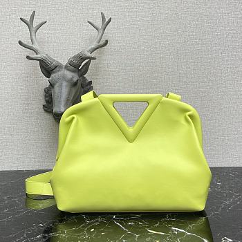 Bottega Veneta Medium Point Top-Handle Bag In Neon 65244 Size 35x12x6.5cm