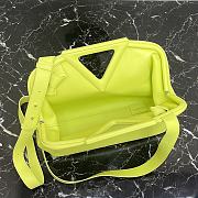 Bottega Veneta Medium Point Top-Handle Bag In Neon 65244 Size 35x12x6.5cm - 4