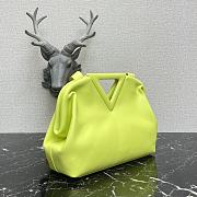 Bottega Veneta Medium Point Top-Handle Bag In Neon 65244 Size 35x12x6.5cm - 5