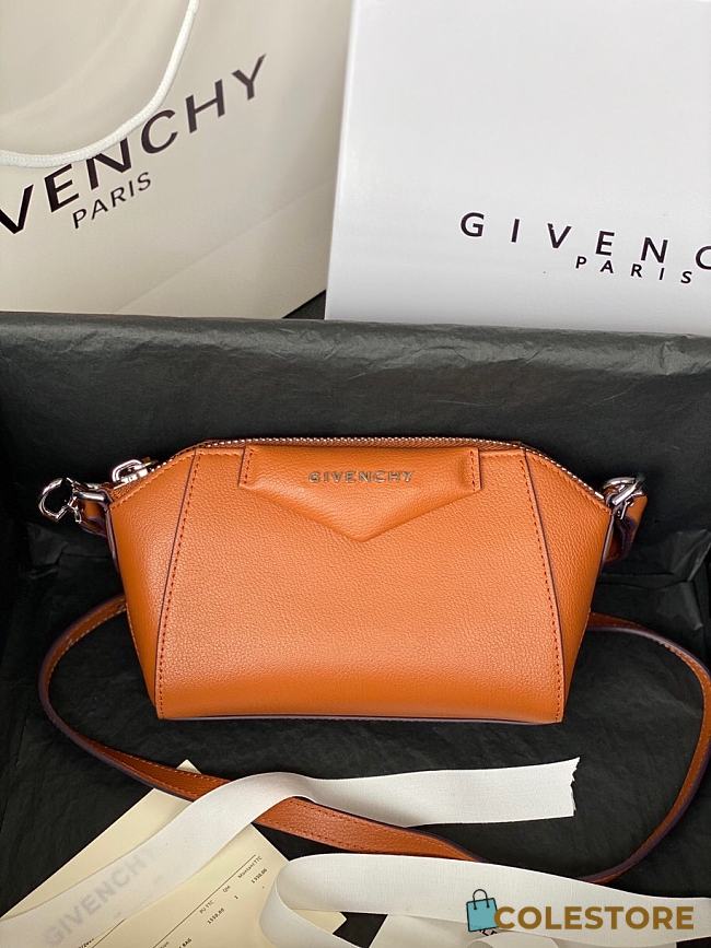 Givenchy Antigona Nano Crossbody Bag BBU01 Size 18x13x7cm - 1