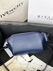 Givenchy Antigona Nano Crossbody Bag In Blue BBU01 Size 18x13x7cm  - 3