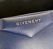 Givenchy Antigona Nano Crossbody Bag In Blue BBU01 Size 18x13x7cm  - 2