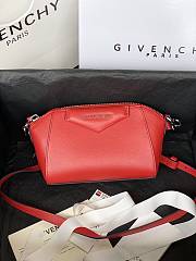 Givenchy Antigona Nano Crossbody Bag In Red BBU01 Size 18x13x7cm  - 1