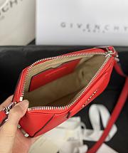 Givenchy Antigona Nano Crossbody Bag In Red BBU01 Size 18x13x7cm  - 6