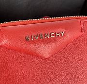 Givenchy Antigona Nano Crossbody Bag In Red BBU01 Size 18x13x7cm  - 5