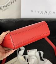 Givenchy Antigona Nano Crossbody Bag In Red BBU01 Size 18x13x7cm  - 4