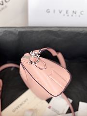 Givenchy Antigona Nano Crossbody Bag In Pink BBU01 Size 18x13x7cm  - 6