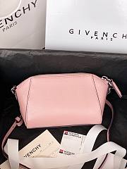 Givenchy Antigona Nano Crossbody Bag In Pink BBU01 Size 18x13x7cm  - 3