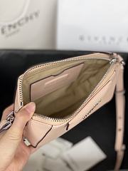 Givenchy Antigona Nano Crossbody Bag In Light Pink BBU01 Size 18x13x7cm  - 3