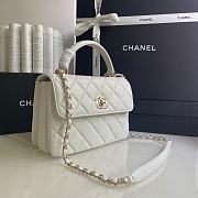 Chanel Trendy CC In White Size 25x12x17cm - 5