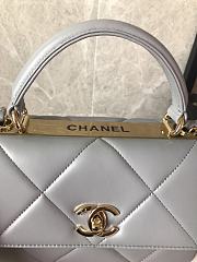 Grey Chanel Trendy CC In Large Size 25x17x12cm - 3