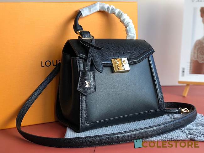 Louis Vuitton Arch Top Handle Bag In Black M55335 Size 22x20x13cm - 1