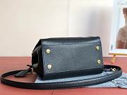 Louis Vuitton Arch Top Handle Bag In Black M55335 Size 22x20x13cm - 6
