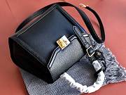 Louis Vuitton Arch Top Handle Bag In Black M55335 Size 22x20x13cm - 5