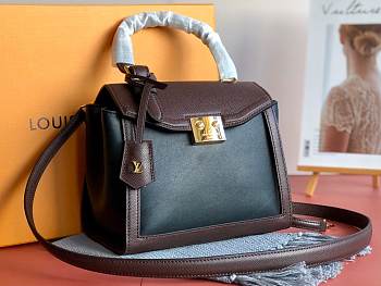 Louis Vuitton Arch Top Handle Bag In Wine M55335 Size 22x20x13cm