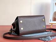 Louis Vuitton Arch Top Handle Bag In Wine M55335 Size 22x20x13cm - 6