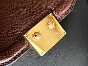 Louis Vuitton Arch Top Handle Bag In Wine M55335 Size 22x20x13cm - 3
