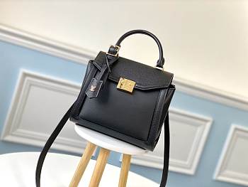 Louis Vuitton Arch Top Handle Bag In Black M55488 Size 22x20x13cm 