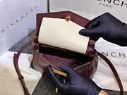 Givenchy Mini Mystic Bag In Wine BB50C Size 20x19x7cm - 4