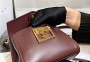Givenchy Mini Mystic Bag In Wine BB50C Size 20x19x7cm - 3