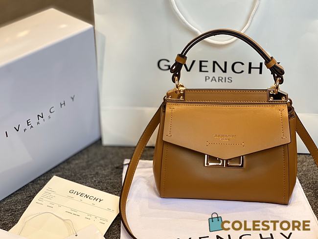 Givenchy Mini Mystic Bag In Brown BB50C Size 20x19x7cm - 1