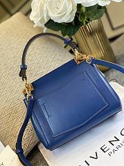 Givenchy Mini Mystic Bag In Blue BB50C Size 20x19x7cm - 2