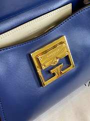 Givenchy Mini Mystic Bag In Blue BB50C Size 20x19x7cm - 3
