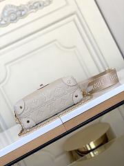 Louis Vuitton Petite Malle Souple In White M45393 Size 20x14x7.5cm - 3