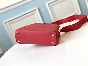 Louis Vuitton Capucines BB In Red M94634 Size 27x18x9cm - 4