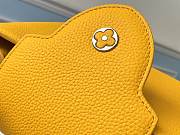 Louis Vuitton Capucines BB In Bold Yellow M94634 Size 27x18x9cm - 5