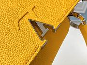 Louis Vuitton Capucines BB In Bold Yellow M94634 Size 27x18x9cm - 6