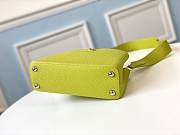 Louis Vuitton Capucines BB In Neon Green Color M94634 Size 27x18x9cm - 2