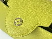 Louis Vuitton Capucines BB In Neon Green Color M94634 Size 27x18x9cm - 6