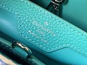 Louis Vuitton Capucines BB In Blue M94634 Size 27x18x9cm - 5