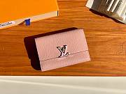 Louis Vuitton Capucines XS Wallet In Pink M68587 Size 13x9cm - 1
