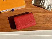 Louis Vuitton Capucines XS Wallet In Red M68587 Size 13x9cm - 5