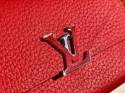 Louis Vuitton Capucines XS Wallet In Red M68587 Size 13x9cm - 2