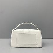 Jacquemus Le Grand Bambino Bag In White 213BA Size 18x6x7cm - 5