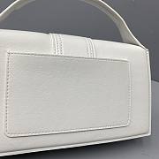 Jacquemus Le Grand Bambino Bag In White 213BA Size 18x6x7cm - 6