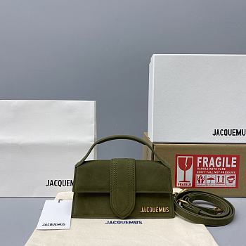 Jacquemus Le Grand Bambino Bag In Green 213BA Size 18x6x7cm